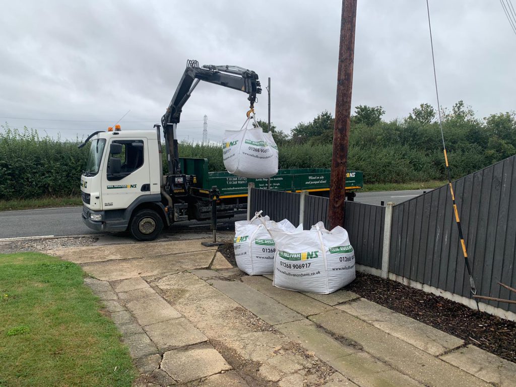 Bulk Bags Delivery by Tipper Truck