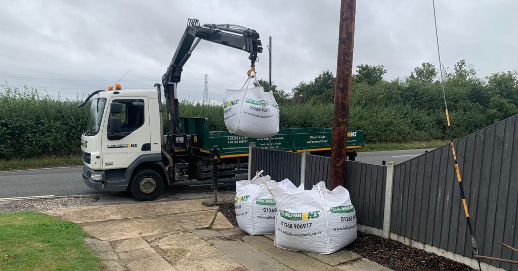 Bulk Bags Delivery by Tipper Truck